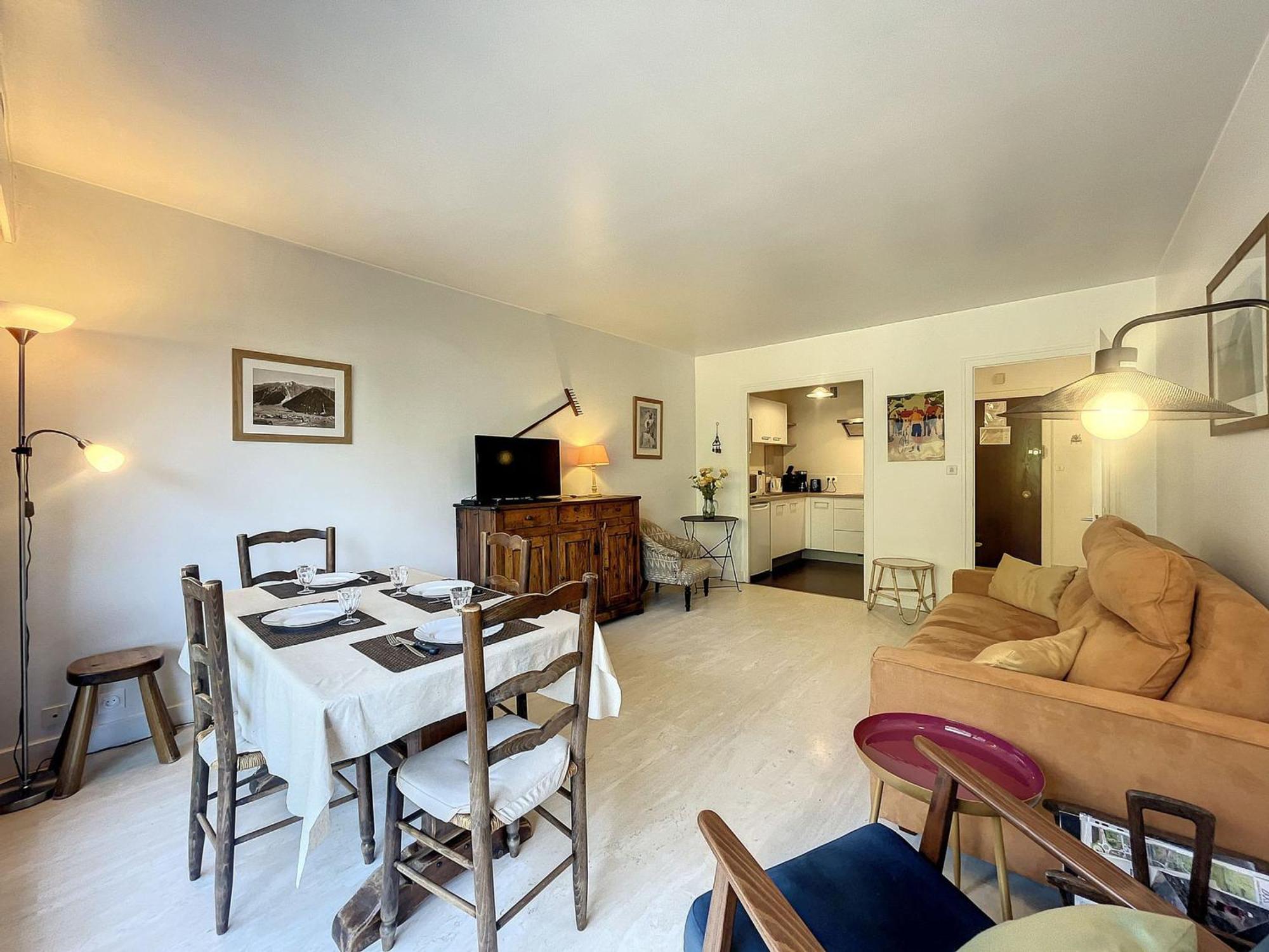 Appartement Chamonix-Mont-Blanc, 2 pièces, 4 personnes - FR-1-507-27 Extérieur photo
